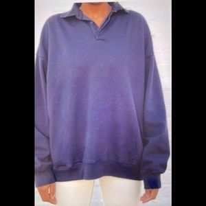 Oversized navy sweater from brandy Melville